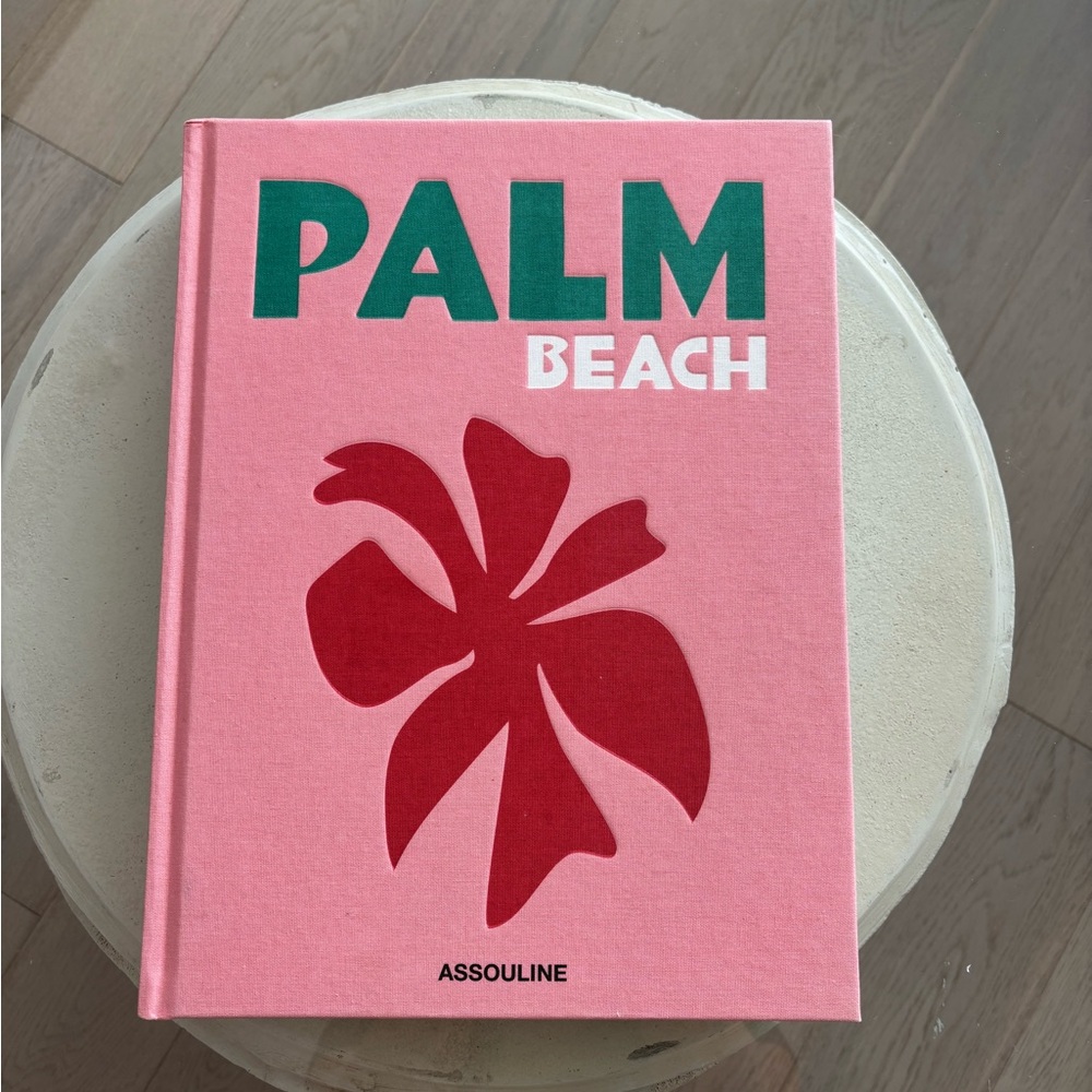 Assouline Palm Beach Book - Pink and Green